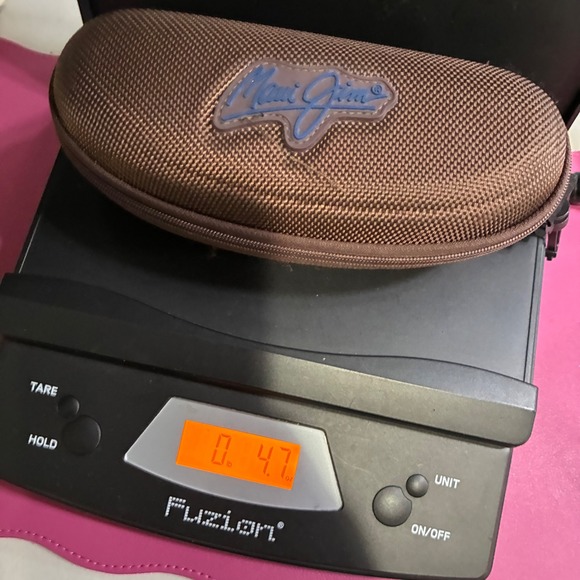 Maui Jim‎ Rising Sun Sunglasses Tortoise Shell Red Mens (CRACKED LENSES) - Picture 10 of 10